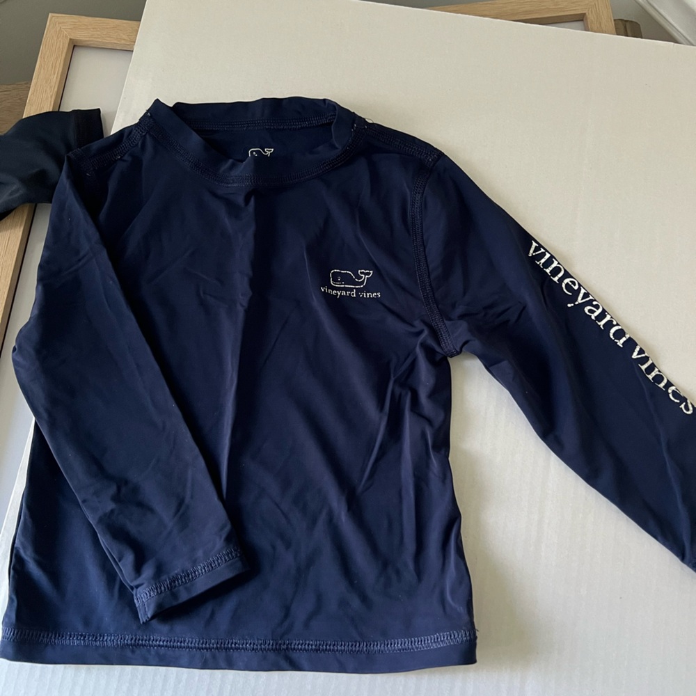 Vineyard Vines Navy Performance Pool Shirt